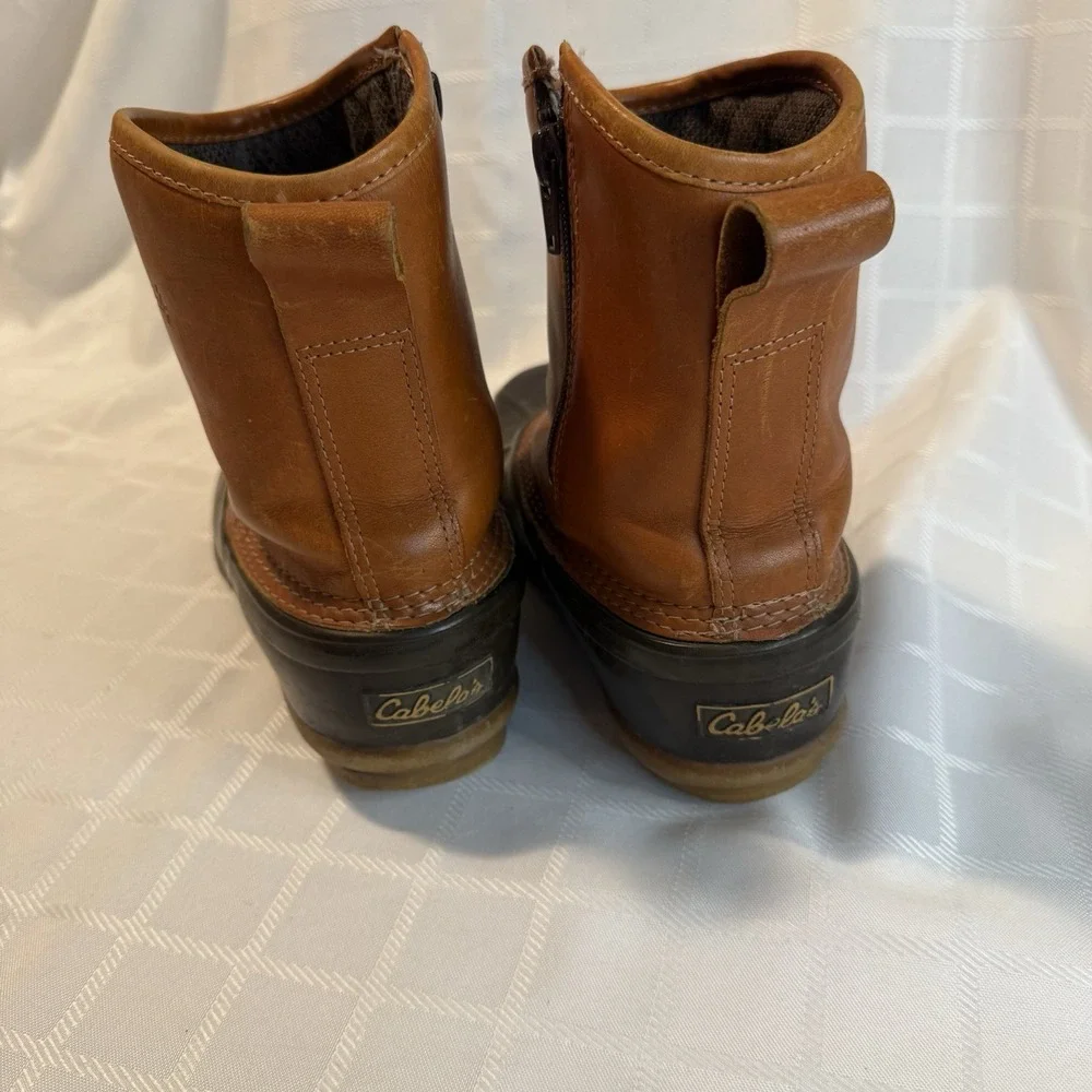 Cabela's Duck Boots Mens 8 Insulated Waterproof Hunting Outdoors Work